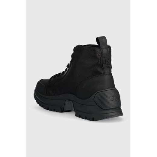 Calvin Klein Jeans buty Hiking Laceup Boot męskie kolor czarny 44 okazyjna cena ANSWEAR.com