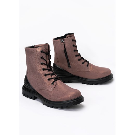 Botki damskie różowe ECCO TREDTRAY K MID-CUT BOOT Ecco 37 Sneaker Peeker