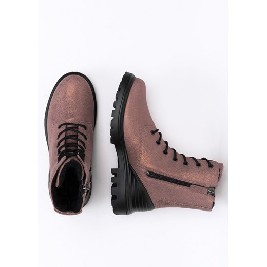Botki damskie różowe ECCO TREDTRAY K MID-CUT BOOT Ecco 37 Sneaker Peeker