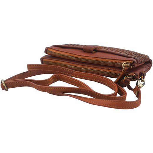 Ekskluzywna torebka skórzana handmade - Brązowa Merg one size merg.pl