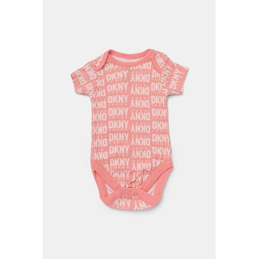 DKNY Body 3-pak - Różowy - Dziewczynka - 6-12 MSC(74CM) 0-3 MSC(56CM) Halfprice