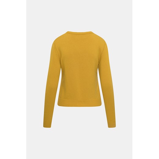 ALBERTA FERRETTI Sweter z wełną - Żółty - Kobieta - 42 IT(M) Alberta Ferretti 44 IT(L) wyprzedaż Halfprice