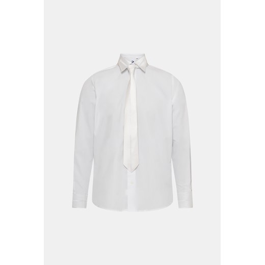 GIORGIO DI MARE Koszula z krawatem - Biały - Mężczyzna - M (M) Giorgio Di Mare S (S) promocyjna cena Halfprice
