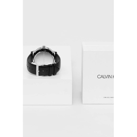 Calvin Klein zegarek męski kolor czarny Calvin Klein ONE ANSWEAR.com