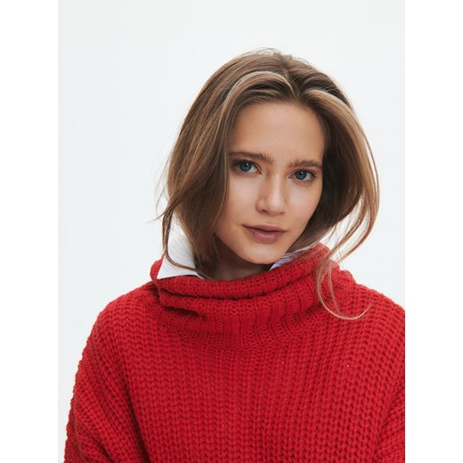 Reserved - Sweter z golfem - Reserved L Reserved