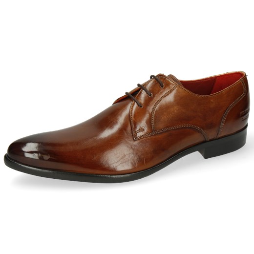 Buty eleganckie męskie Melvin & Hamilton jesienne brązowe wiązane