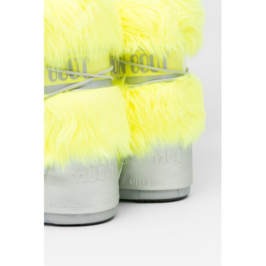 MOON BOOT Botki - Żółty neonowy - Kobieta - 39-41 EUR(39-41) Moon Boot 35-38 EUR(35-38) wyprzedaż Halfprice