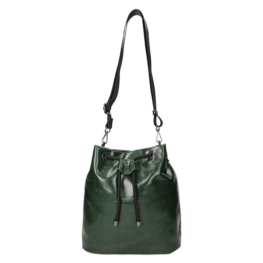 Torebka w kolorze ciemnozielonym - (S)28 x (W)28 x (G)16 cm Nobo onesize Limango Polska okazja