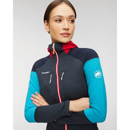 Mammut kurtka damska krótka z kapturem sportowa 