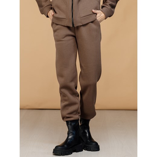 Dresowe ciepłe spodnie Azuri ze sklepu Eye For Fashion w kategorii Spodnie damskie - zdjęcie 148329067