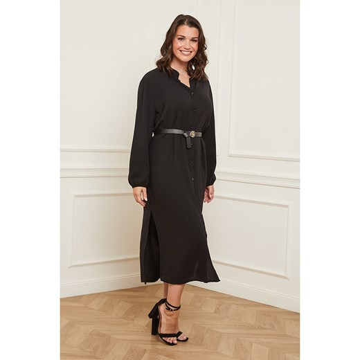 Sukienka w kolorze czarnym Curvy Lady 44/46 Limango Polska okazja