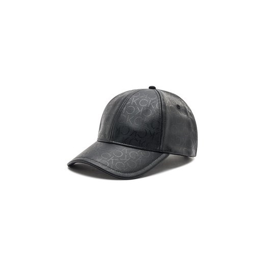 Czapka z daszkiem Calvin Klein - Pu Mono Bb K50K509208 Black Tonal Mono Calvin Klein okazja eobuwie.pl