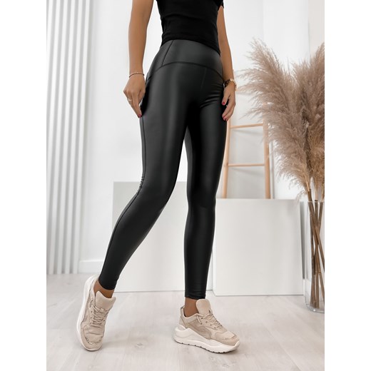legginsy fillon czarne m/l ze sklepu UBRA w kategorii Spodnie damskie - zdjęcie 148357868