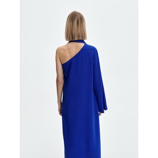 Reserved - Sukienka na jedno ramię - Niebieski Reserved S Reserved