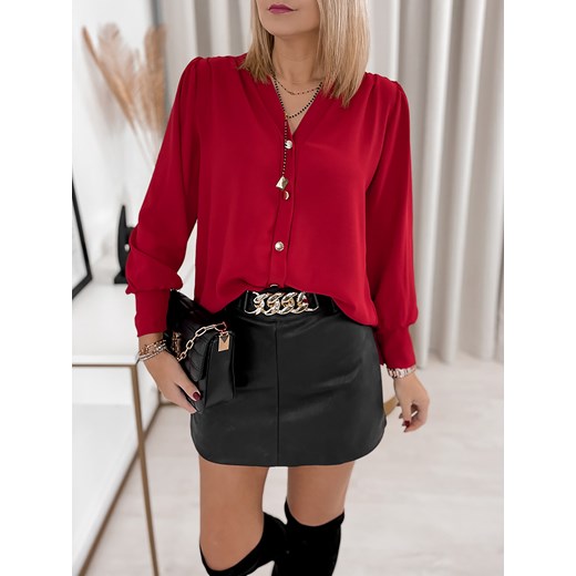 Czerwona koszula damska Ubra 