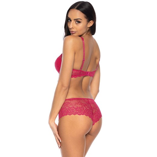 Biustonosz usztywniany Carmela M-053/22, Kolor rubinowy, Rozmiar 80E, Mat ze sklepu Intymna w kategorii Biustonosze - zdjęcie 148415639