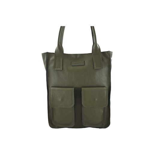 Torby shopper bag do pracy - Zielone ze sklepu Barberinis w kategorii Torby Shopper bag - zdjęcie 148418948