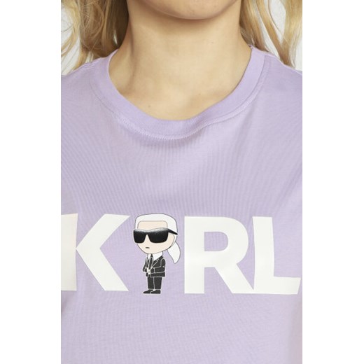 Karl Lagerfeld T-shirt ikonik 2.0 karl logo | Regular Fit Karl Lagerfeld S Gomez Fashion Store