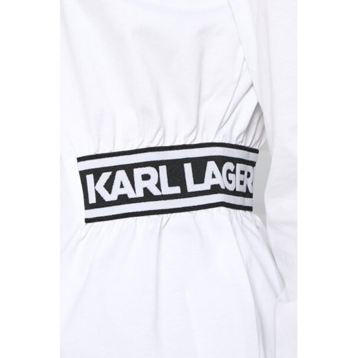 Karl Lagerfeld Koszula elastic waist | Slim Fit Karl Lagerfeld S Gomez Fashion Store