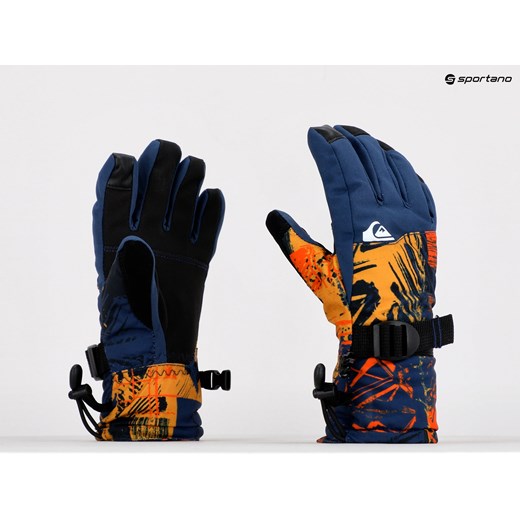 Rękawice snowboardowe dziecięce Quiksilver Mission niebieskie EQBHN03030 Quiksilver L sportano.pl