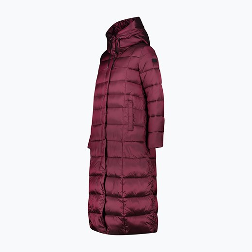 Kurtka puchowa damska CMP Coat Fix Hood bordowa 32K3136 36 wyprzedaż sportano.pl