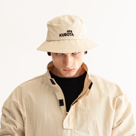 Kapelusz Bucket Hat Kubota Beżowy z Kieszonką onesize Kubota