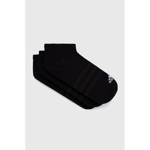 adidas Performance skarpetki 3-pack kolor czarny IC1336 ze sklepu ANSWEAR.com w kategorii Skarpetki damskie - zdjęcie 148478708