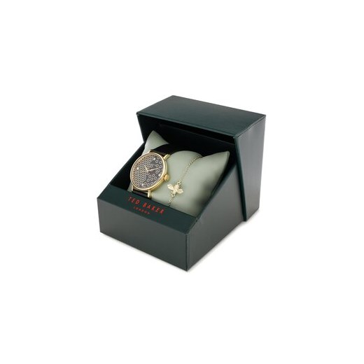 Zegarek Ted Baker - Phylipa Beehive BKG028500 Black/Gold Ted Baker  eobuwie.pl okazyjna cena