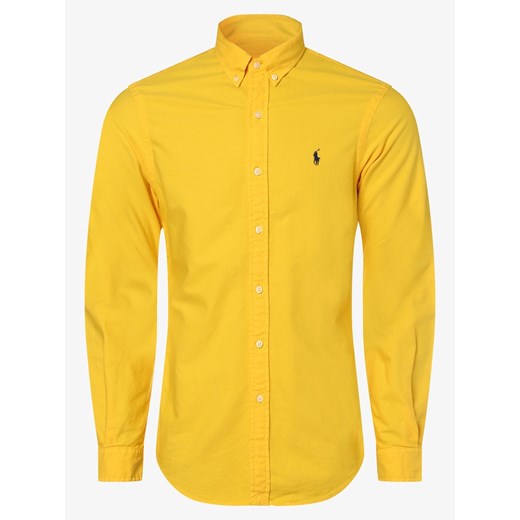 Polo Ralph Lauren - Koszula męska – Slim Fit, żółty Polo Ralph Lauren M vangraaf