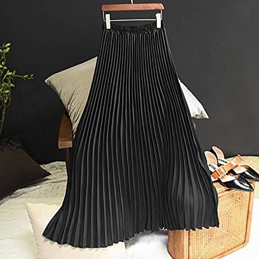 Plisowana Maxi Spódnica ze sklepu ParinePL w kategorii Spódnice - zdjęcie 148587757