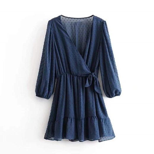 Kopertowa Sukienka ze sklepu ParinePL w kategorii Sukienki - zdjęcie 148589856