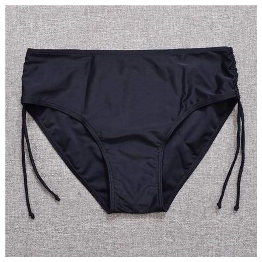 Wiązany Dół Bikini Plus Size Z Podwyższonym Stanem ze sklepu ParinePL w kategorii Stroje kąpielowe - zdjęcie 148591065