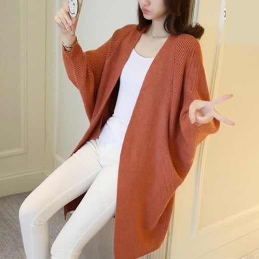 Sweter Z Kieszeniami ze sklepu ParinePL w kategorii Swetry damskie - zdjęcie 148591085