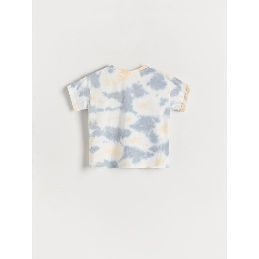 Reserved - T-shirt tie dye Jaws - Niebieski Reserved 92 (1 Reserved