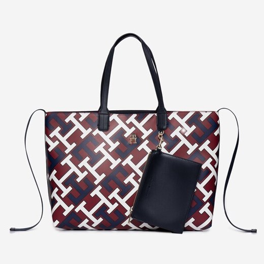 TOMMY HILFIGER TOREBKA ICONIC TOMMY TOTE MONOGRAM Tommy Hilfiger ONE SIZE wyprzedaż Symbiosis