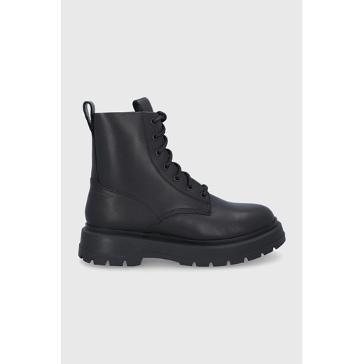 Vagabond Buty skórzane męskie kolor czarny Vagabond 41 okazja ANSWEAR.com