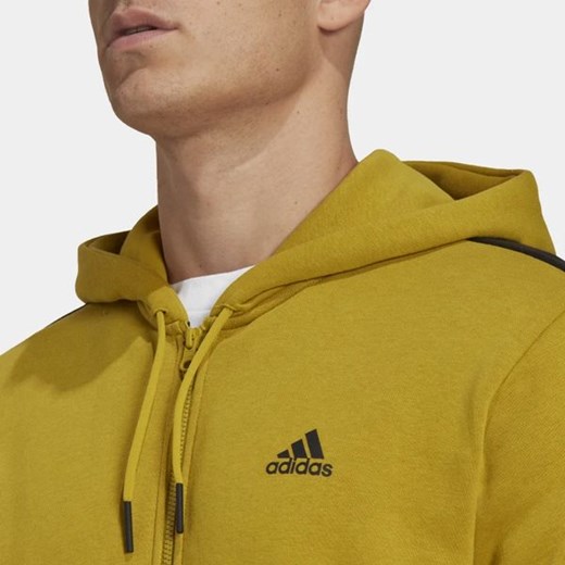 Bluza męska żółta Adidas sportowa 