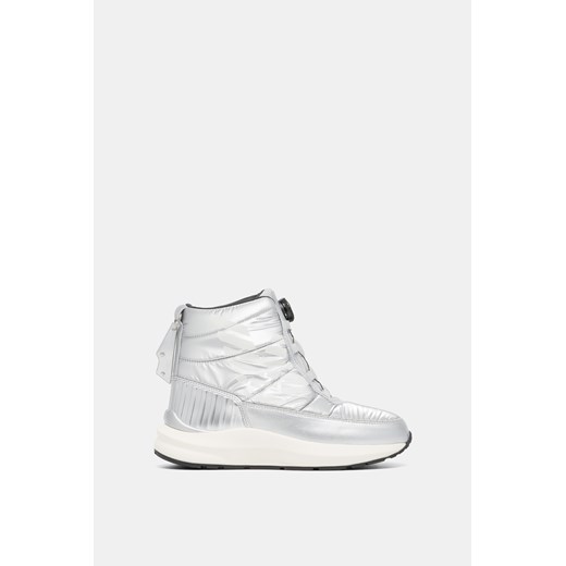 EA7 EMPORIO ARMANI Botki - Srebrny - Kobieta - 36 2/3 EUR(36) 38 EUR(38) promocja Halfprice