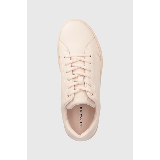Trampki damskie Trussardi płaskie sportowe