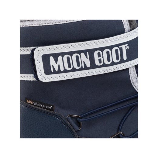 Moon Boot Śniegowce Jr Boy Boot Wp 34051600003 D Granatowy Moon Boot 37 promocja MODIVO