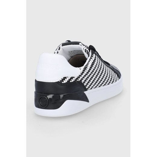 Guess Buty kolor czarny na platformie Guess 36 okazja ANSWEAR.com