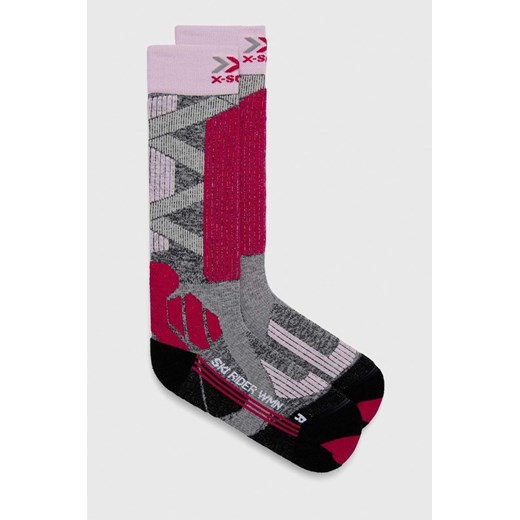 X-Socks skarpety narciarskie Ski Rider 4.0 ze sklepu ANSWEAR.com w kategorii Skarpetki damskie - zdjęcie 148972879