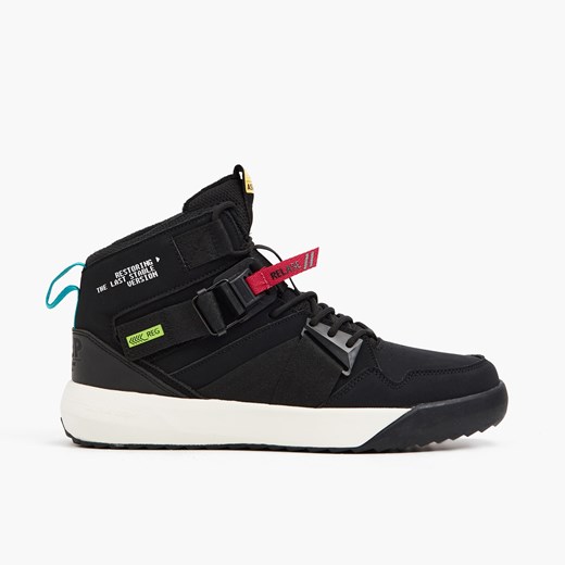 Cropp - Czarne sneakersy z ociepleniem - Czarny Cropp 46 wyprzedaż Cropp