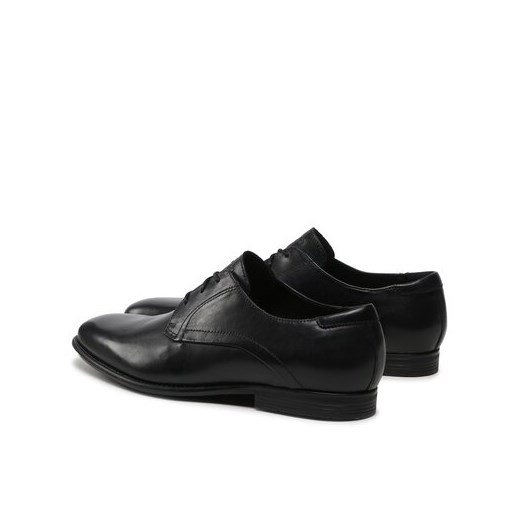 Buty eleganckie męskie Lasocki czarne na wiosnę
