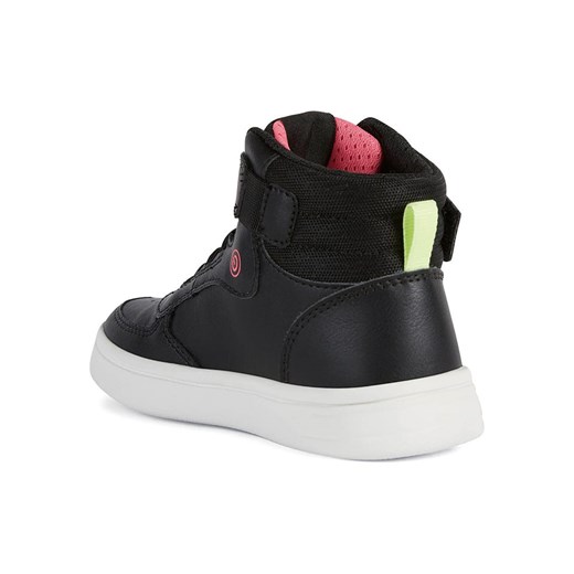 Sneakersy "Djrock" w kolorze czarno-różowym Geox 24 wyprzedaż Limango Polska