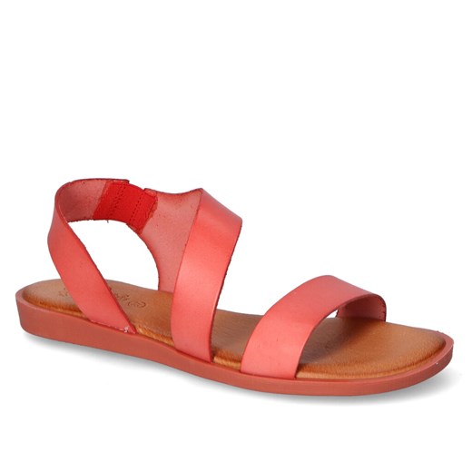 Sandały Hee 22362 Czerwone Lico ze sklepu Arturo-obuwie w kategorii Sandały damskie - zdjęcie 149030707