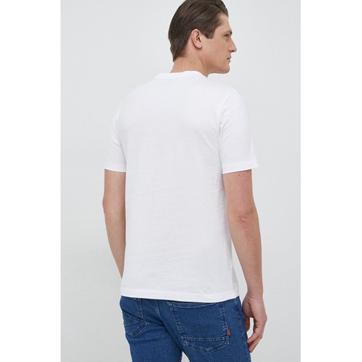 BOSS t-shirt męski kolor biały z nadrukiem XL ANSWEAR.com