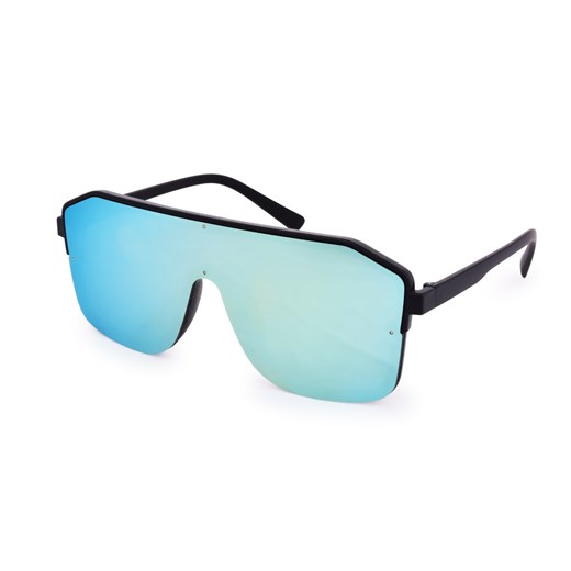 Okulary przeciwsłoneczne COSMICS, 100% ochrona UV lustrzane niebieskie, UV400 ze sklepu Moja Dedra - domodi w kategorii Okulary przeciwsłoneczne damskie - zdjęcie 149057526