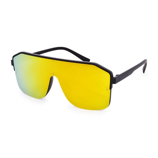 Okulary przeciwsłoneczne COSMICS, 100% ochrona UV lustrzane złote, UV400 ze sklepu Moja Dedra - domodi w kategorii Okulary przeciwsłoneczne damskie - zdjęcie 149057528