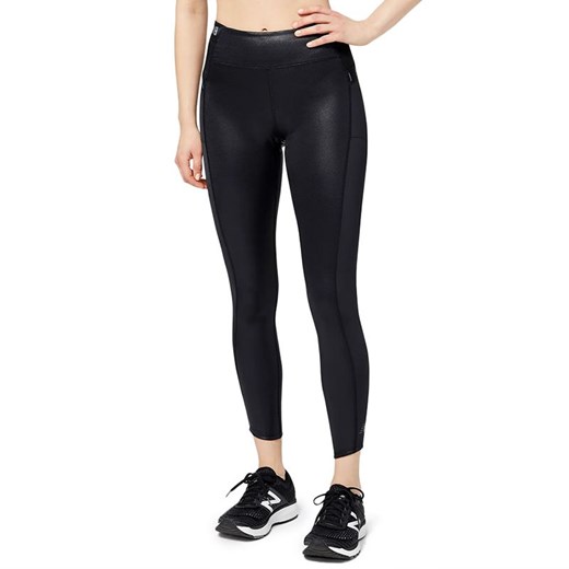 Legginsy New Balance WP23282BK - czarne New Balance XS streetstyle24.pl